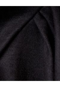 ISABEL MARANT - Czarna sukienka Divya. Kolor: czarny. Materiał: wełna, bawełna. Długość rękawa: długi rękaw. Styl: wizytowy #6