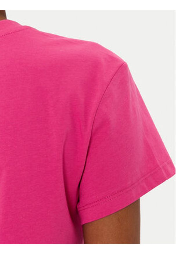 Patrizia Pepe T-Shirt 8M1543/J111-R846 Różowy Regular Fit. Kolor: różowy. Materiał: bawełna
