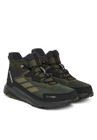 Adidas - adidas Trekkingi Terrex Anylander CLIMAWARM+ JQ9952 Khaki. Kolor: brązowy. Materiał: materiał. Technologia: ClimaWarm (Adidas). Model: Adidas Terrex. Sport: turystyka piesza #6