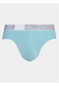Henderson Komplet 2 par slipów 41612 Niebieski. Kolor: niebieski. Materiał: bawełna #4