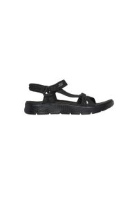 skechers - Buty do chodzenia damskie Skechers Bbk Go Walk Flex. Zapięcie: rzepy. Kolor: czarny. Materiał: materiał. Sport: turystyka piesza
