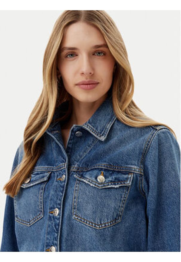 JOOP! Jeans Kurtka jeansowa 30046665 Niebieski Relaxed Fit. Kolor: niebieski. Materiał: bawełna