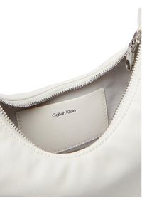 Calvin Klein Torebka Buckle Small Bag LV04F3513G Biały. Kolor: biały. Materiał: skórzane #2