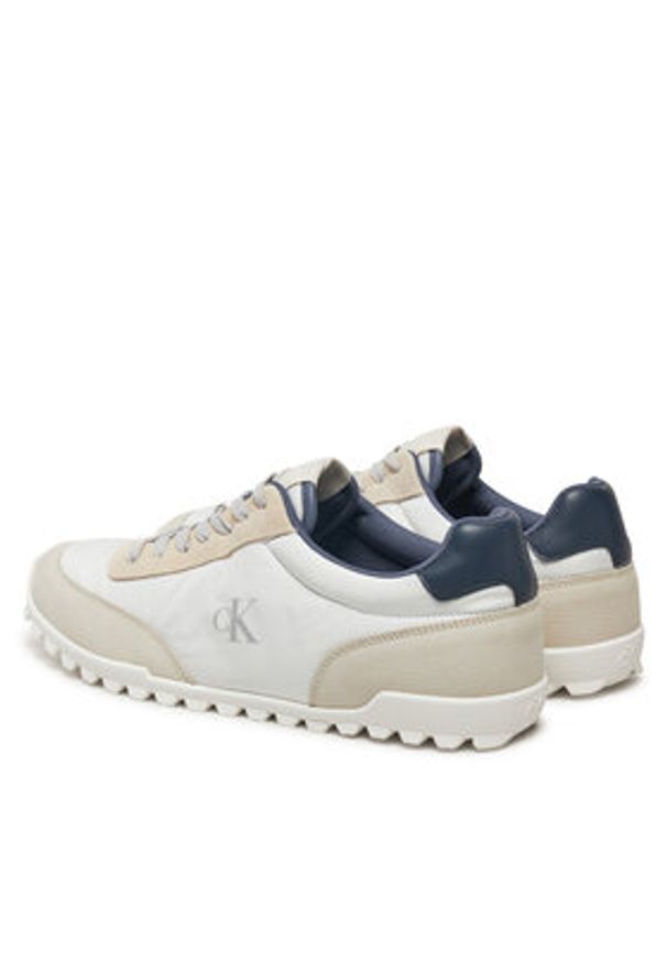 Calvin Klein Jeans Sneakersy YM0YM01263 Biały. Kolor: biały. Materiał: materiał