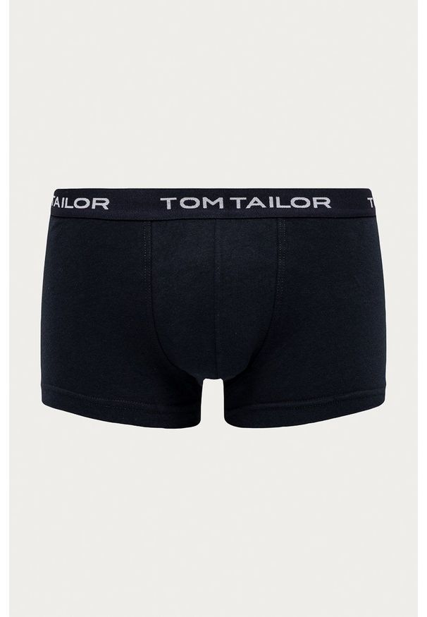 Tom Tailor Denim - Bokserki (3-pack). Kolor: niebieski. Materiał: denim