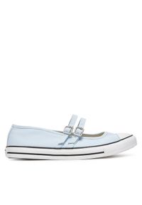 Converse Baleriny Chuck Taylor All Star Dainty Mary Jane A13799C Błękitny. Kolor: niebieski. Materiał: materiał #1