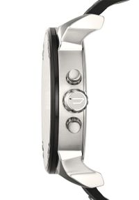 Diesel - Zegarek DZ7313. Rodzaj zegarka: cyfrowe. Kolor: czarny. Materiał: skóra, materiał #4