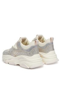 Steve Madden Sneakersy Privy SM19000082 Srebrny. Kolor: srebrny. Materiał: materiał #6