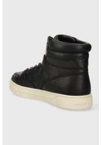 Michael Kors sneakersy skórzane Barett kolor czarny 42F3BRFE6L. Nosek buta: okrągły. Zapięcie: sznurówki. Kolor: czarny. Materiał: skóra. Szerokość cholewki: normalna #5