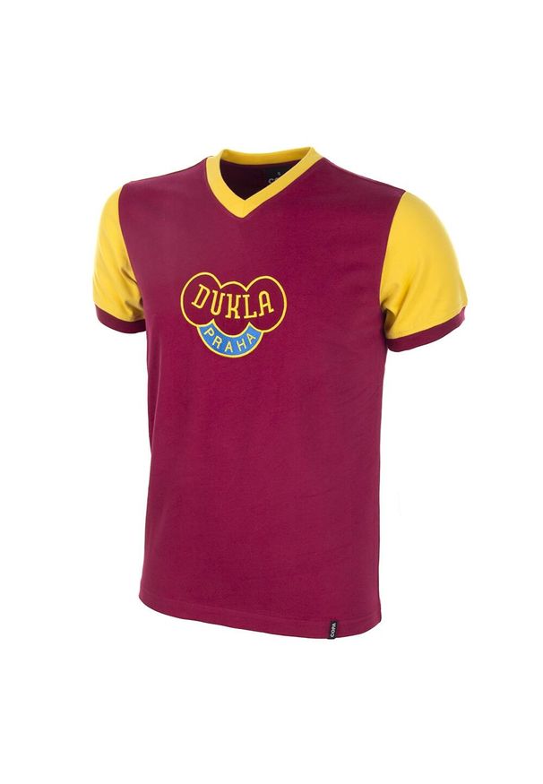 COPA FOOTBALL - Koszulka retro piłkarska dla dorosłych - Dukla Praga Lata 60 - Czerwona. Kolor: czerwony. Sezon: lato. Sport: piłka nożna