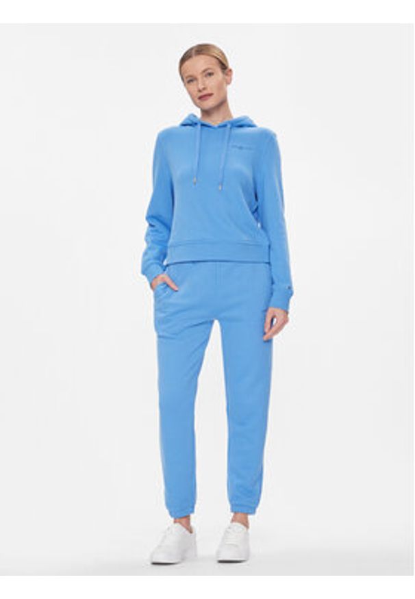 TOMMY HILFIGER - Tommy Hilfiger Bluza 1985 WW0WW40274 Niebieski Regular Fit. Kolor: niebieski. Materiał: bawełna