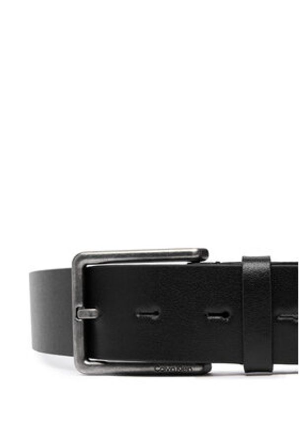 Calvin Klein Pasek Męski Belt Gift Set LV04D0009G Czarny. Kolor: czarny. Materiał: skóra