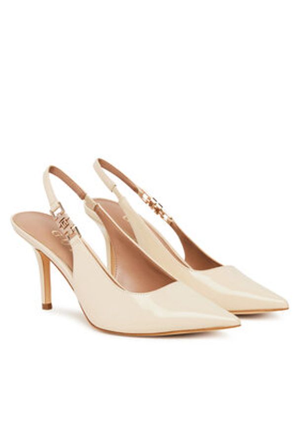 Guess Szpilki FLTNS5 PAF05 Beżowy. Kolor: beżowy. Materiał: skóra. Obcas: na szpilce