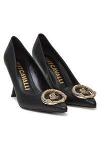 Just Cavalli Szpilki 78RA3S16 ZPA33 Czarny. Kolor: czarny. Materiał: skóra. Obcas: na szpilce #3