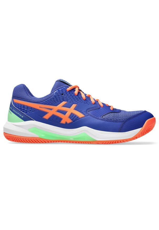 Buty do padla Asics Gel-Dedicate 8. Kolor: wielokolorowy, niebieski, pomarańczowy
