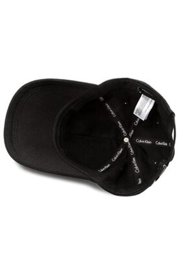 Calvin Klein Czapka z daszkiem Ck Baseball Cap Unisex K50K502533 Czarny. Kolor: czarny. Materiał: bawełna