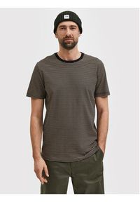 Selected Homme T-Shirt Norman 16080129 Czarny Regular Fit. Kolor: czarny. Materiał: bawełna #3