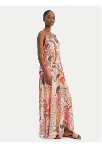 Maaji Sukienka letnia Japanese Summer Lily PT1930CLD003 Kolorowy Relaxed Fit. Materiał: wiskoza. Wzór: kolorowy. Sezon: lato #3