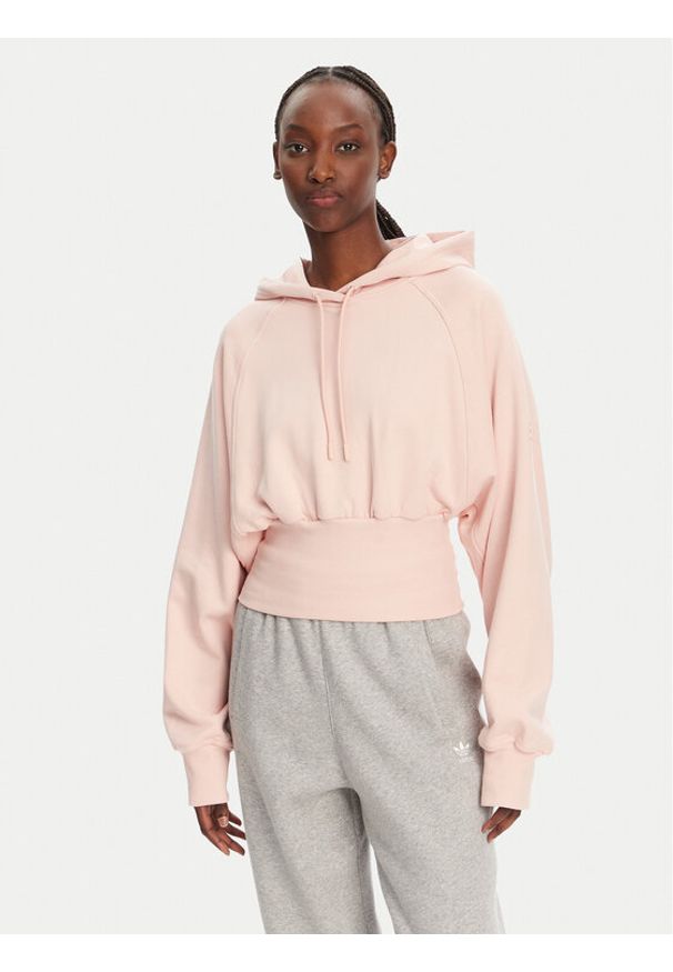 Adidas by Stella McCartney - adidas by Stella McCartney Bluza Stella McCartney JJ4161 Różowy Loose Fit. Kolor: różowy. Materiał: bawełna