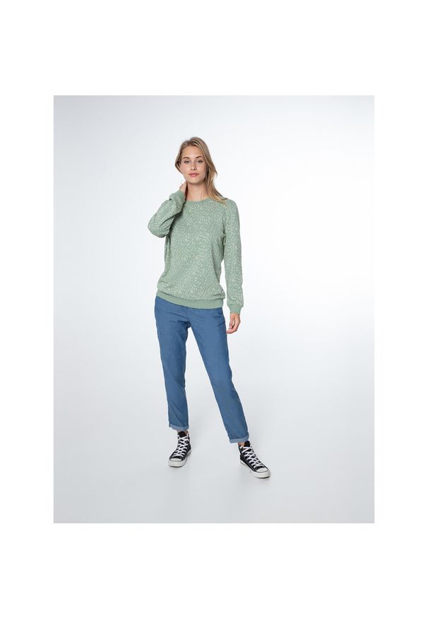 Bluza damska Protest PRTXUNO sweatshirt. Kolor: zielony. Sport: fitness