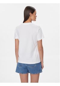 Calvin Klein Jeans T-Shirt Diffused Monologo J20J223264 Biały Regular Fit. Kolor: biały. Materiał: bawełna #4
