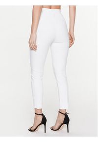 Elisabetta Franchi Spodnie materiałowe PA-060-32E2-V320 Biały Slim Fit. Kolor: biały. Materiał: syntetyk #4
