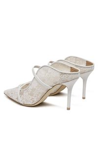 MALONE SOULIERS Klapki Maureen 85-269 Biały. Kolor: biały. Materiał: materiał #7