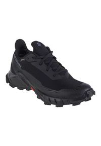 salomon - Buty do biegania Salomon Alphacross 5 Gtx W 473109 czarne. Zapięcie: sznurówki. Kolor: czarny. Materiał: tkanina, syntetyk, materiał, guma. Szerokość cholewki: normalna