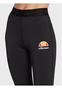 Ellesse Legginsy Quintino SRG09918 Czarny Slim Fit. Kolor: czarny. Materiał: syntetyk