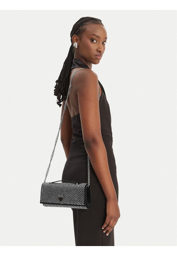 Guess Torebka Tasmin Mini HWRY99 31710 Czarny. Kolor: czarny