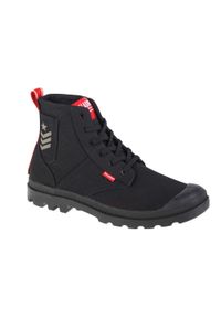 Buty sportowe Sneakersy unisex, Palladium Pampa Hi Army. Kolor: czarny. Sport: turystyka piesza #1