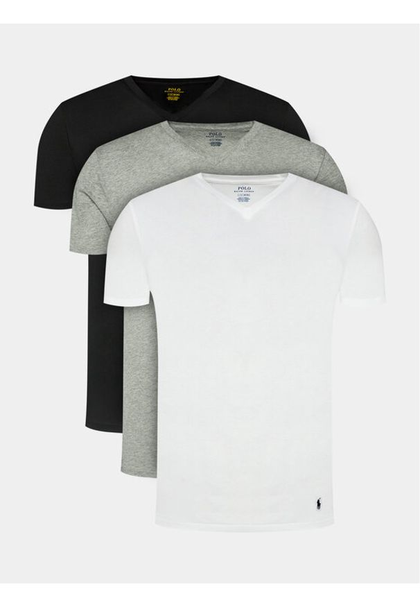 Polo Ralph Lauren Komplet t-shirtów 714936903002 Kolorowy Slim Fit. Typ kołnierza: polo. Materiał: bawełna. Wzór: kolorowy