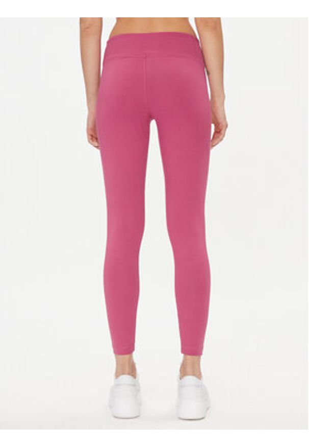 Reebok Legginsy IM4082 Różowy Slim Fit. Kolor: różowy. Materiał: bawełna