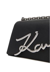 Karl Lagerfeld - KARL LAGERFELD Torebka A3W30138 Czarny. Kolor: czarny. Materiał: skórzane #4