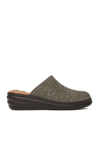 Go Soft Klapki LA3J7701-7 Szary. Kolor: szary. Materiał: materiał, syntetyk