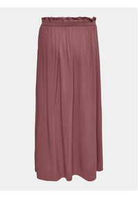 only - ONLY Spódnica maxi Venedig 15164606 Różowy Regular Fit. Kolor: różowy. Materiał: wiskoza #5