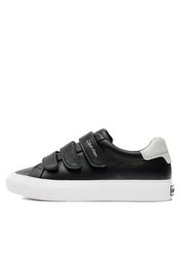 Calvin Klein Sneakersy Vulcanized Slip On Velcro Lth HW0HW01909 Czarny. Zapięcie: bez zapięcia. Kolor: czarny