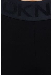DKNY - Dkny Legginsy P0RVQGIW damskie kolor czarny gładkie. Kolor: czarny. Materiał: dzianina. Wzór: gładki #4