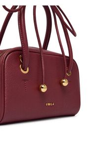 Furla Torebka Poppy Mini WE00915 BX4573 CN 4908S Czerwony ciemny. Kolor: czerwony. Materiał: skórzane #3