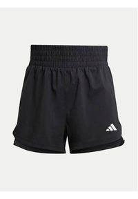 Adidas - adidas Szorty sportowe Pacer Training 3-Stripes IT7760 Czarny Regular Fit. Kolor: czarny. Materiał: syntetyk #5