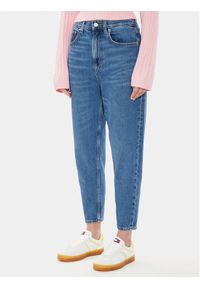 Tommy Jeans Jeansy DW0DW19245 Niebieski Mom Fit. Kolor: niebieski #1