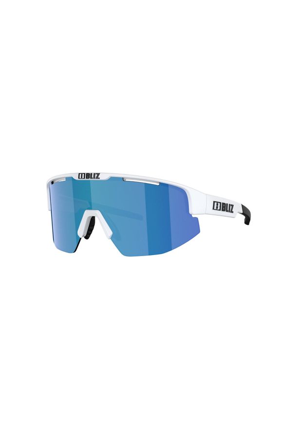 BLIZ - Okulary przeciwsłoneczne rowerowe dla dorosłych Bliz Matrix Nano Optics. Kolor: biały, wielokolorowy, niebieski. Sport: kolarstwo, narciarstwo
