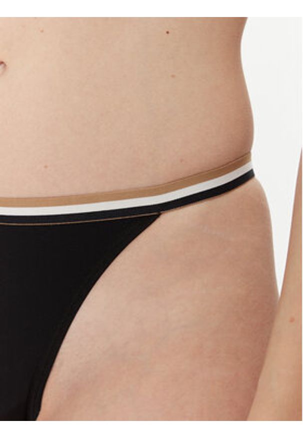 BOSS Komplet stringów 50545602 Czarny. Kolor: czarny. Materiał: syntetyk