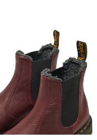 Dr. Martens Glany 2976 Wl 31874600 Bordowy. Kolor: czerwony. Materiał: skóra #3