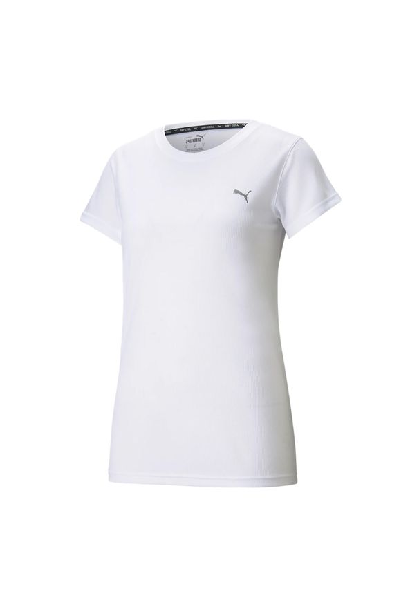 Puma - T-shirt fitness damski PUMA Performance. Kolor: biały. Sport: fitness