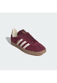 Adidas - adidas Sneakersy Gazelle KK2637 Bordowy. Kolor: czerwony. Materiał: skóra, zamsz. Model: Adidas Gazelle #5