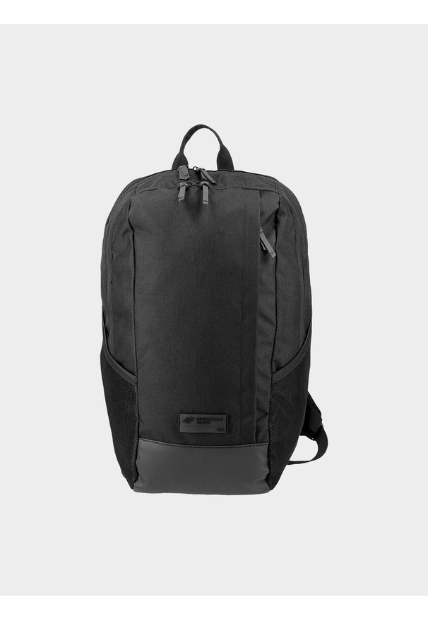 4f - Plecak miejski (20 L) z kieszenią na laptop - czarny. Kolor: czarny. Materiał: syntetyk, materiał. Wzór: gładki. Styl: casual, elegancki