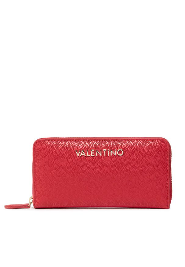 VALENTINO - Portfel Valentino. Kolor: czerwony