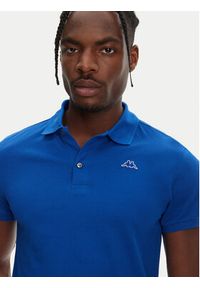 Robe di Kappa Polo William 6006170 Niebieski Slim Fit. Typ kołnierza: polo. Kolor: niebieski. Materiał: bawełna