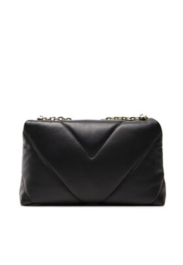 Patrizia Pepe Torebka CB0084/L006-K103 Czarny. Kolor: czarny. Materiał: skórzane